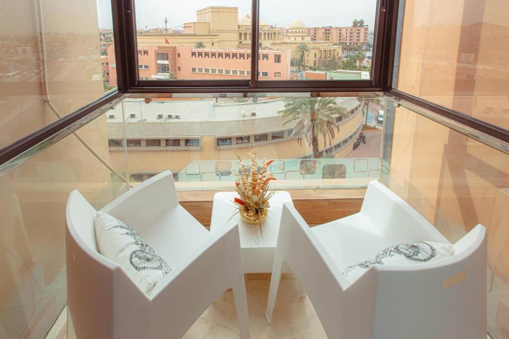 Cozy 2-Bedroom Apartment In Gueliz, Marrakech Marraquexe Exterior foto