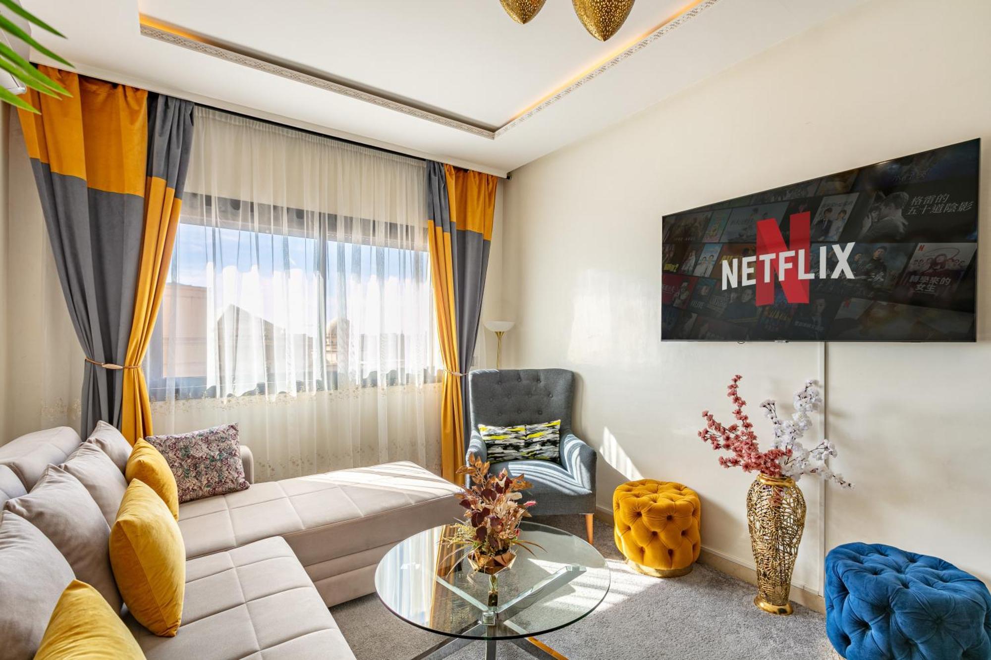 Cozy 2-Bedroom Apartment In Gueliz, Marrakech Marraquexe Exterior foto